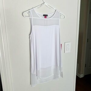 Vince Camuto sheer Shell, XS, NWT